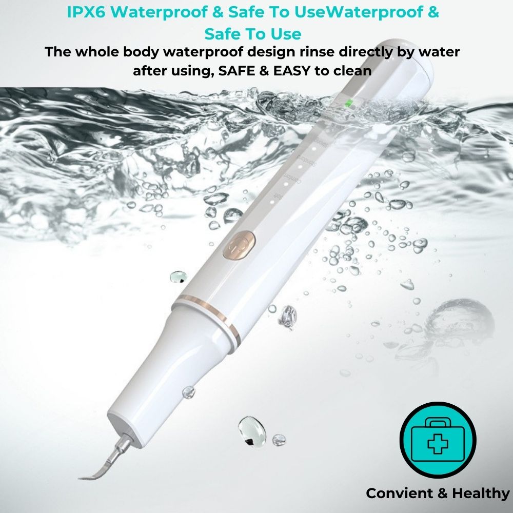 Ultrasonic plaque remover wand